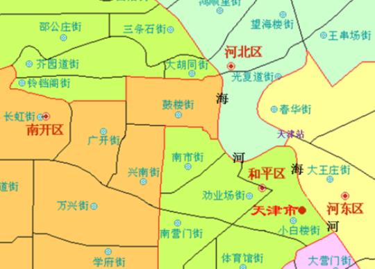 天津市南开区地图详细版，让你轻松找到目的地