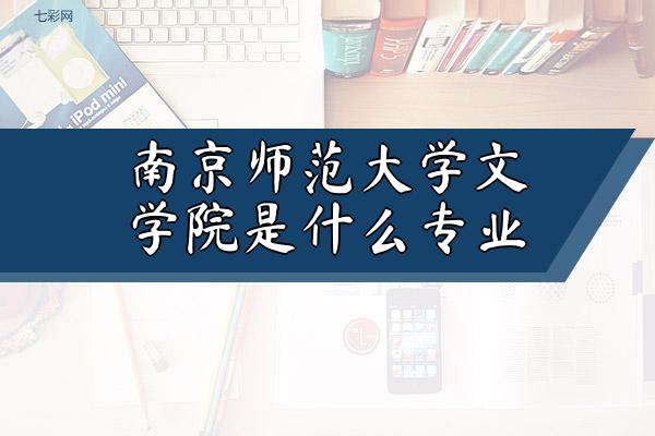 南京师范大学文学院是什么专业？
