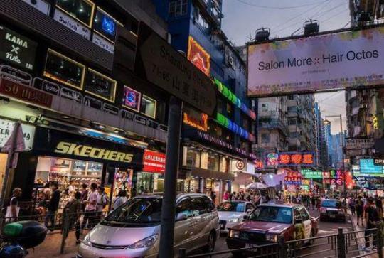 香港最受欢迎的十大购物街