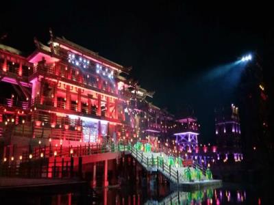 大型山水实景演艺《烽烟三国》
