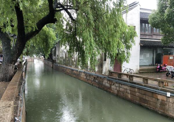 平江路手摇船码头