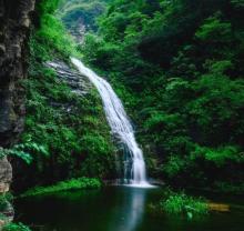 十渡孤山寨大峡谷瀑布群1
