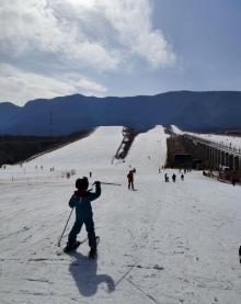 北京西山滑雪场20
