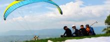 重庆市龙登山滑翔伞基地10