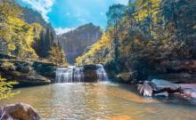 望乡台瀑布2