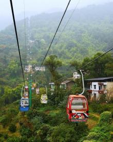 缙云山生态旅游观光索道2