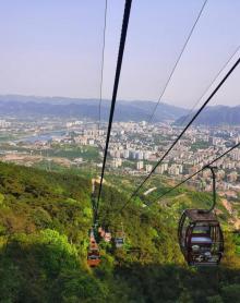 缙云山生态旅游观光索道3