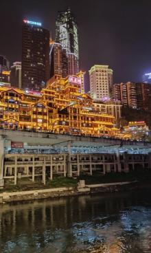 洪崖洞・梦游巴渝十二景・光影互动艺术空间17