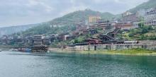 龚滩古镇乌江画廊1