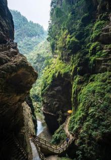 龙水峡地缝4