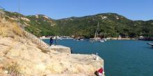 蒲台岛大湾沙滩7