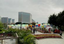 龙环葡韵花展场地2
