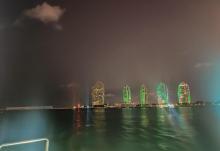 夜游三亚湾26