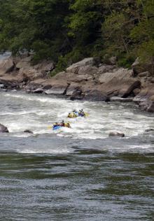 龙王山峡谷漂流7
