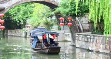 南浔古镇游船3