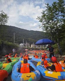 虎啸峡激流探险漂流16