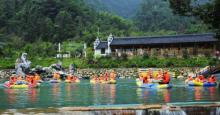 千岛湖仙人谷漂流2