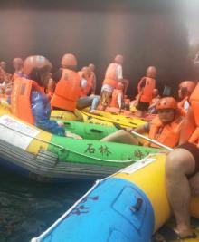 千岛湖仙人谷漂流4