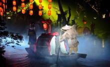 新安江景区《江清月近人》实景演艺24