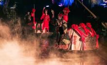 新安江景区《江清月近人》实景演艺8