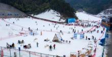 大明山万松岭滑雪场5