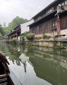 绍兴乌篷船观光6