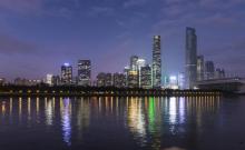 珠江夜游广州塔财富码头15