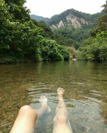清远笔架山漂流27