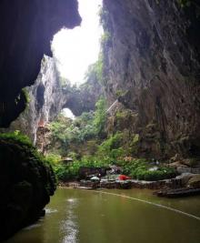 英西峰林老虎谷溶洞漂流16
