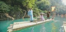 仙门奇峡竹筏漂流7