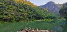 仙门奇峡竹筏漂流11