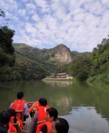 仙门奇峡竹筏漂流19