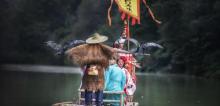 仙门奇峡竹筏漂流8