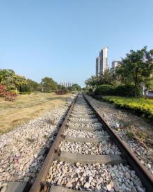 汕头海兴路废弃铁轨9