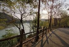 会城石涧公园大石头风景区15