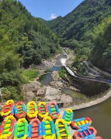 霍山大峡谷漂流13