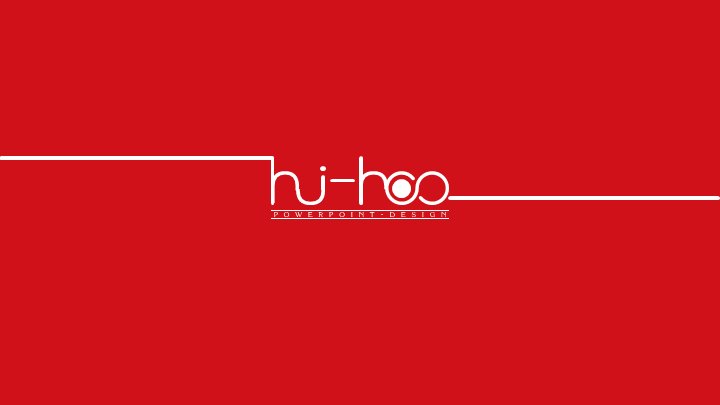 hihoo PPT设计公司品牌介绍演示模板 红黑极简风 20页预览