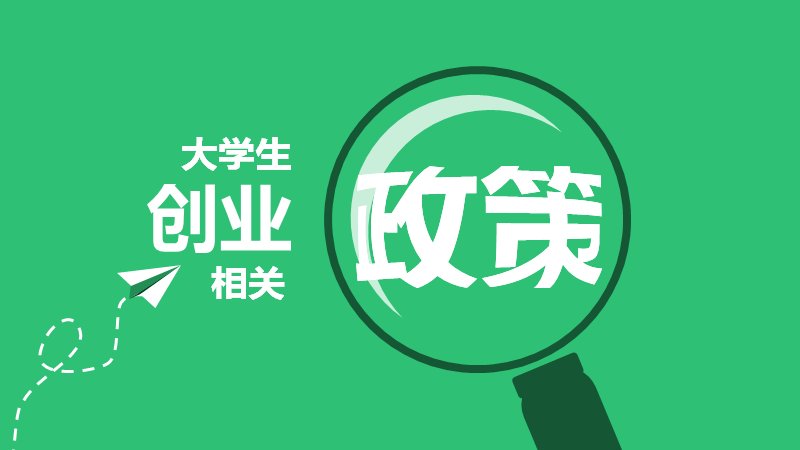 大学生创业就业扶持政策解读 简明宣讲PPT模板预览