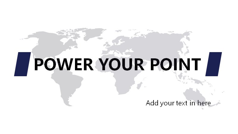 欧美简约商务PPT模板 POWER YOUR POINT 通用演示模板 16页预览