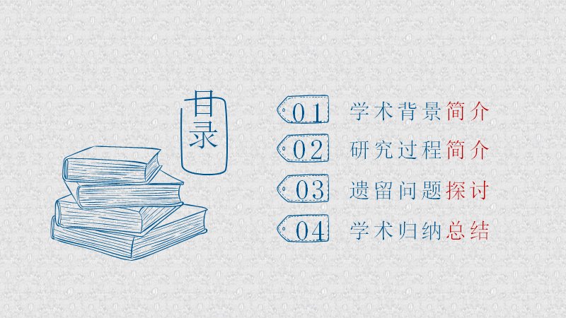 手绘蓝图风创意毕业答辩PPT模板（30页四章版式）预览