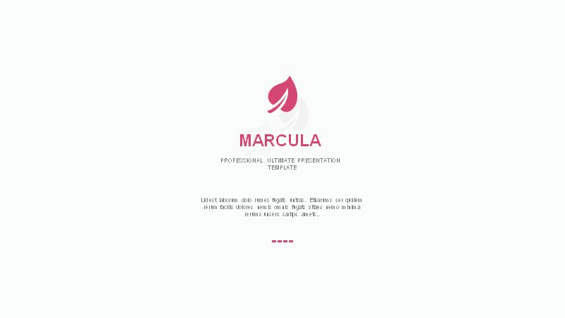 MARCULA玫粉宽屏商务PPT模板（100页可视化图表版）预览