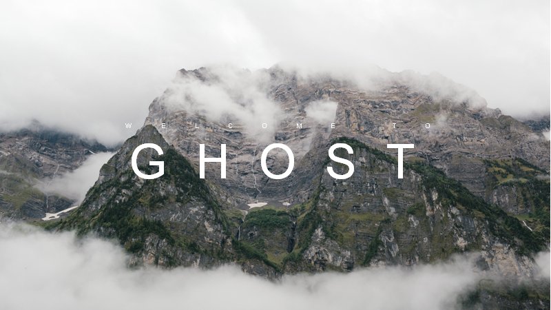 极简黑白灰品牌形象画册PPT模板（110页 GHOST 版式）预览