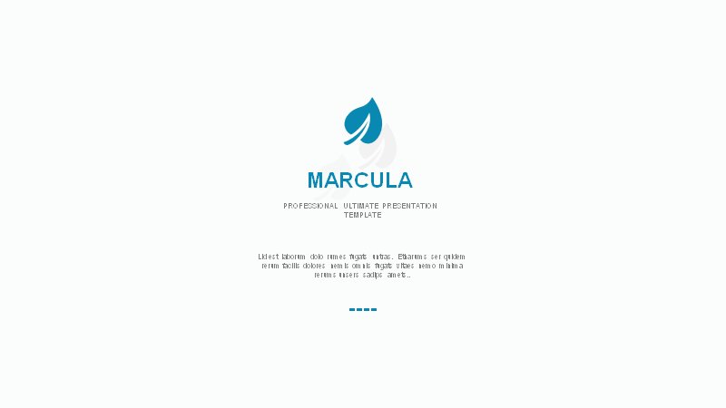 MARCULA湖蓝宽屏汇报PPT模板（100页图表信息图版）预览