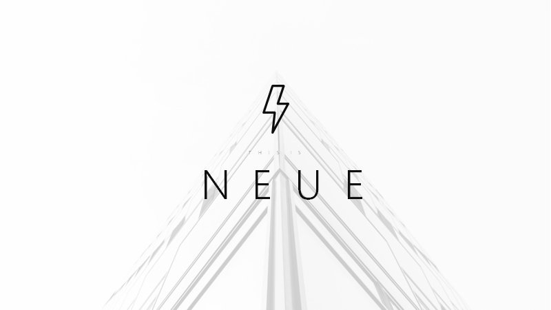 NEUE黑白极简公司介绍PPT模板68页英文版式预览