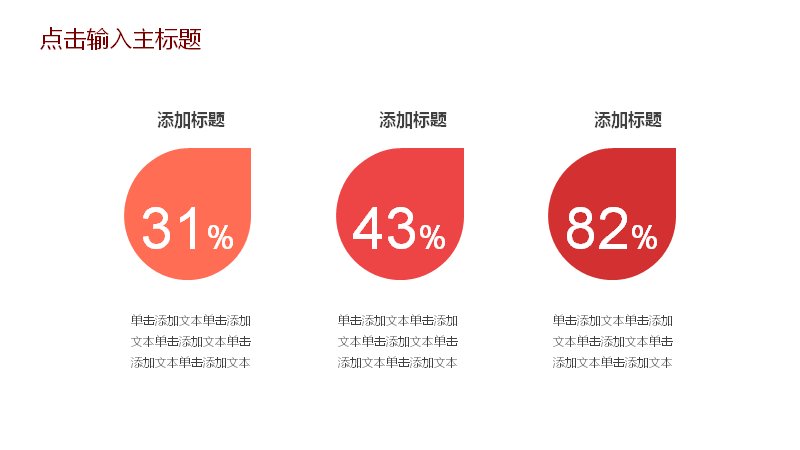 红色水彩渐变风五一劳动节主题通用商务PPT模板预览