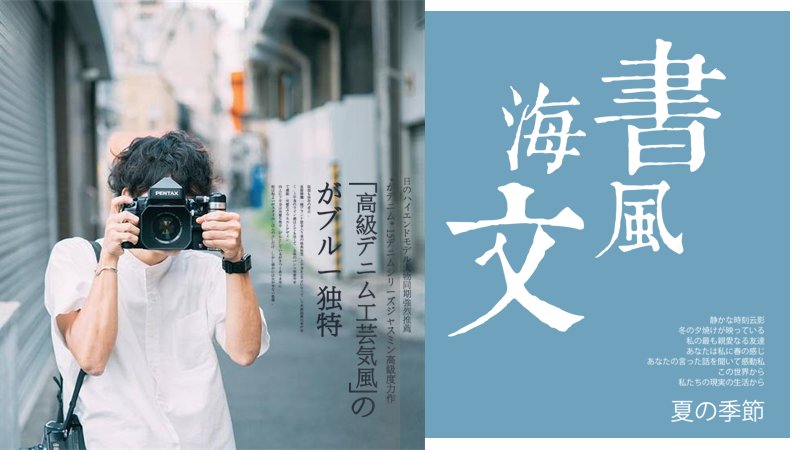 海风文艺摄影画册通用PPT模板（25页）预览