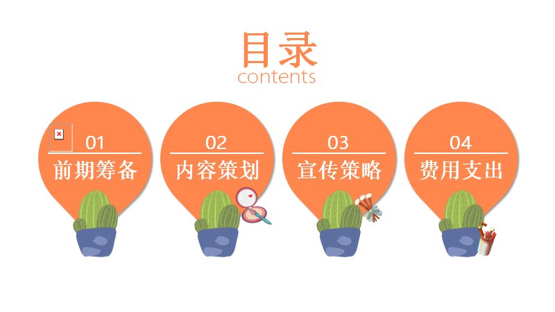 女生节活动策划PPT模板（25页明快版式）预览