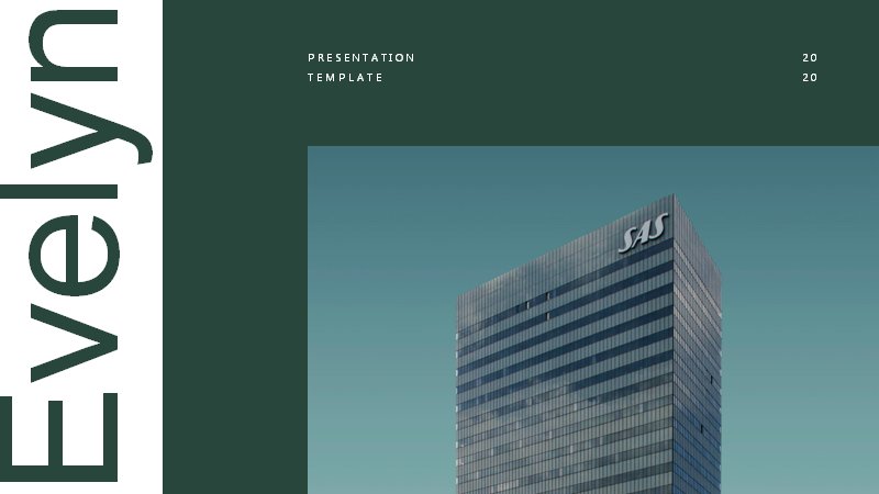 高级色系建筑作品集模板墨绿极简版式（35页）封面预览