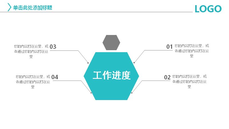 医学医疗总结汇报PPT模板（27页蓝绿数据版式）预览