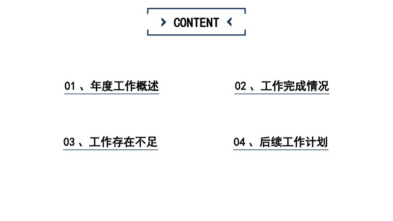 极简时尚风深蓝工作总结汇报 PPT 模板二十一页通用版预览
